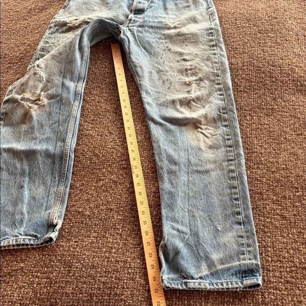 Vintage Distressed Levi’s 501 Jeans